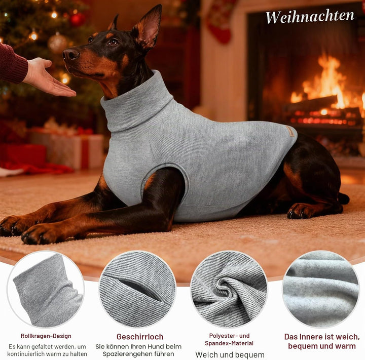 Mosucoirl Sweater für Hunde Pullover Hundebekleidung Schildkröten Hunde Sweatshirt Dicke Warme Hunde
