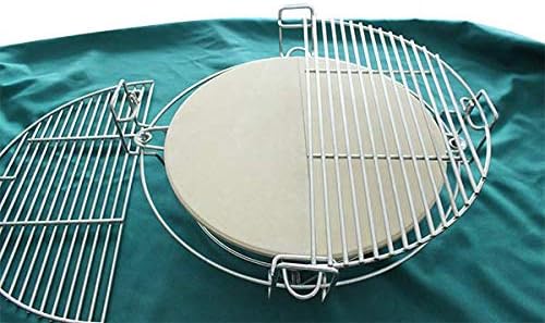 YNNI KAMADO TQDC23 58,4 cm Teilung und Conquer komplett 6-teilig mit Topflappen Kamado Grill Univers