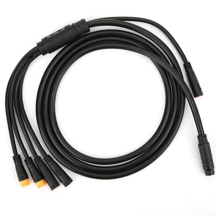 VGEBY Elektrofahrradkabel, 1 Bis 5 Elektrofahrrad Wasserdichtes Kabel Integriertes Fahrradkabel mit