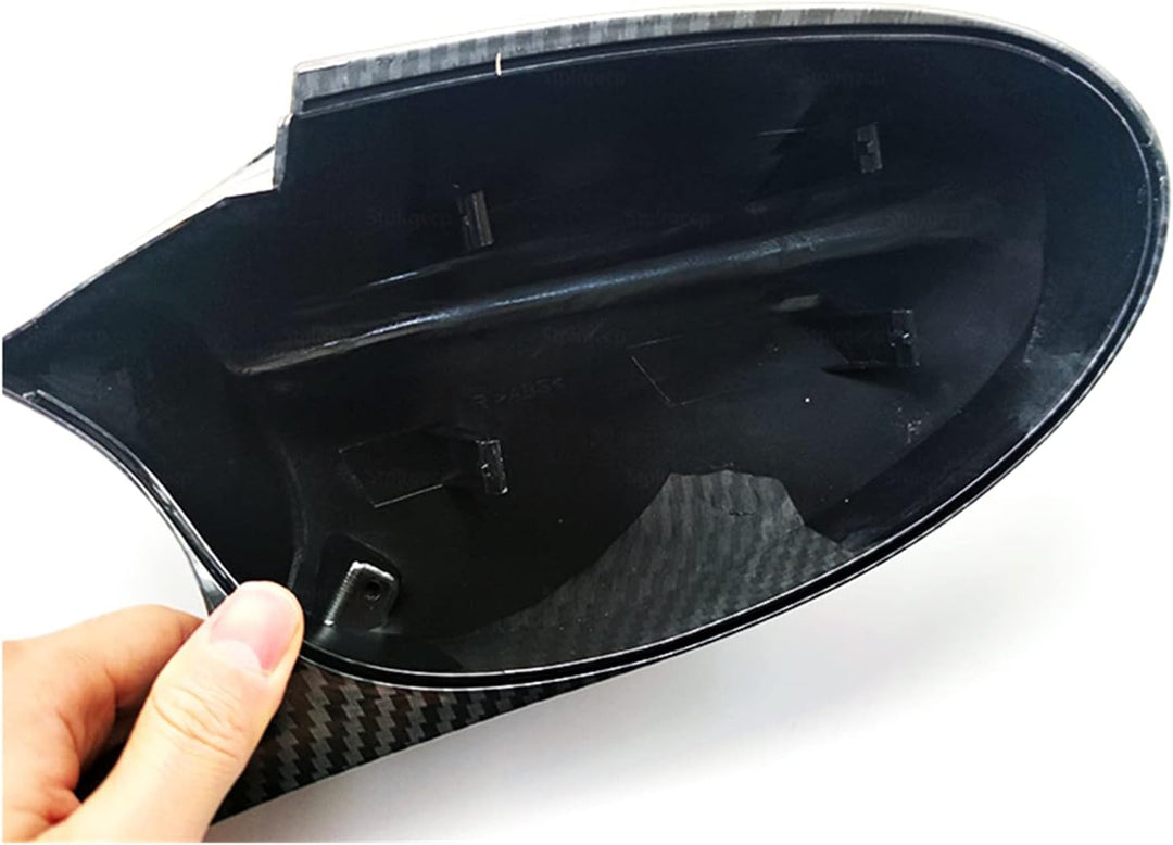 Viviance Auto M3 Style ABS Material Rückspiegelkappen Abdeckungen kompatibel mit BMW E81 E82 E87 E88