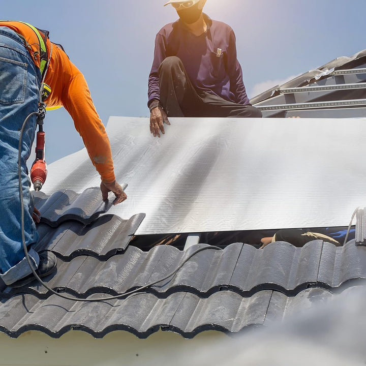 Dripex Aluminium selbstklebend Isolierfolie Dämmfolie Dachisolierung Isolierungsfolie Wärmehaltung (