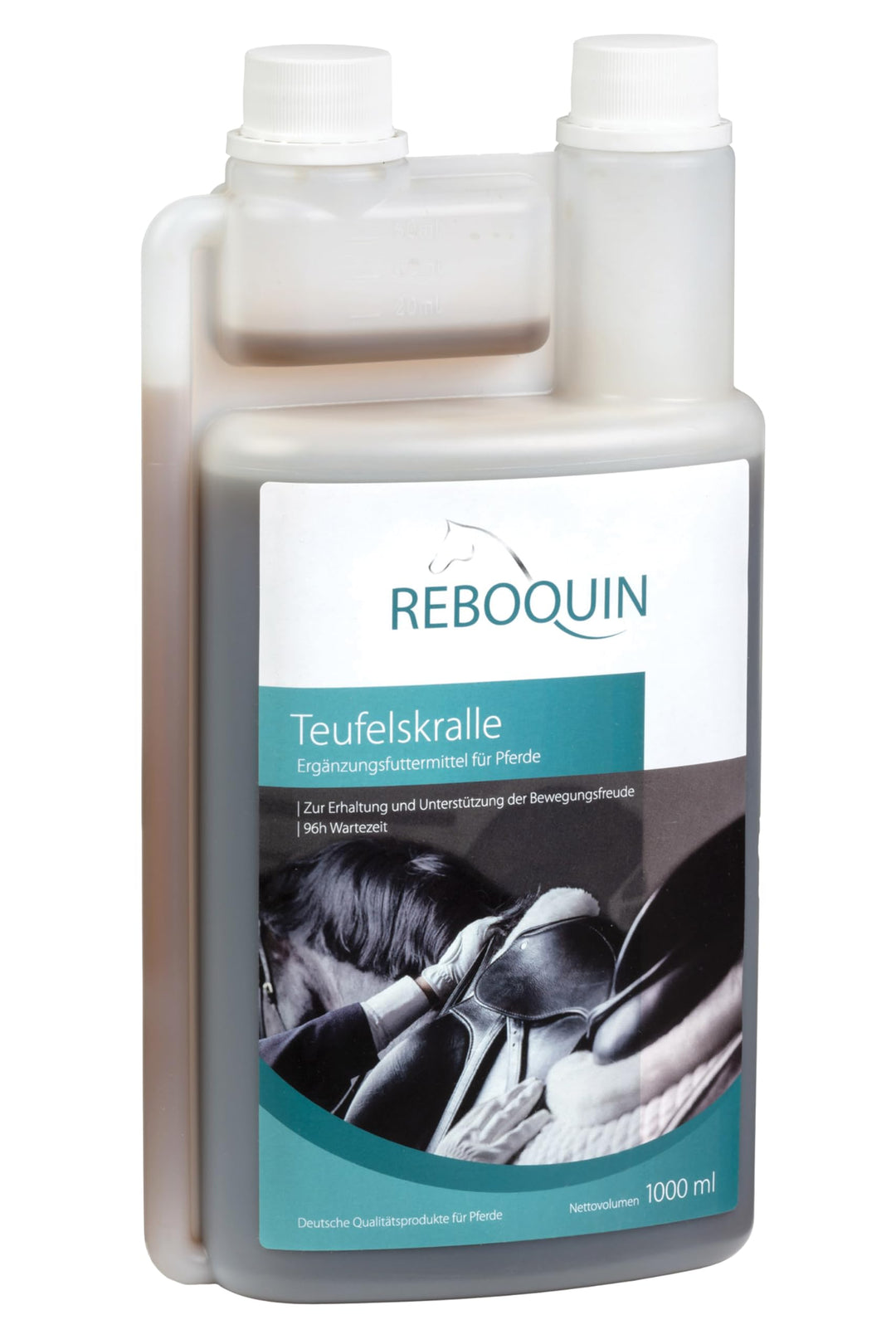Rebopharm ReboQuin Teufelskralle 1 Liter | Gelenkgesundheit bei Pferden | Arthrose Entzündung Schwel