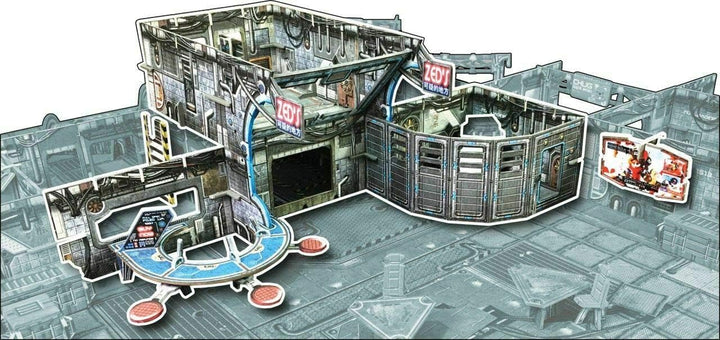 Battle Systems Core Space Shootout at Zed’s Expansion Set - Miniaturen - Brettspiel - Ereigniskarten