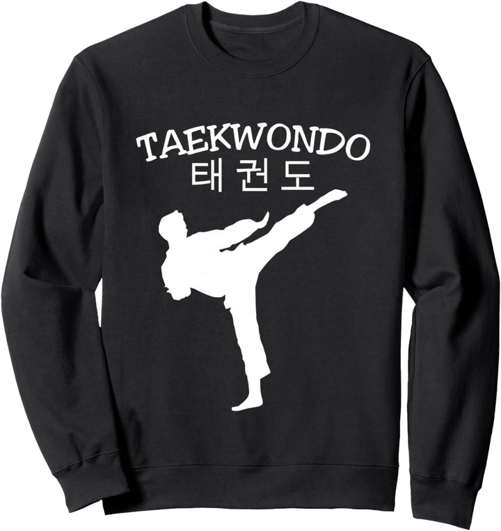 Taekwondo Tae Kwon Do Koreanische Schriftzeichen Sweatshirt