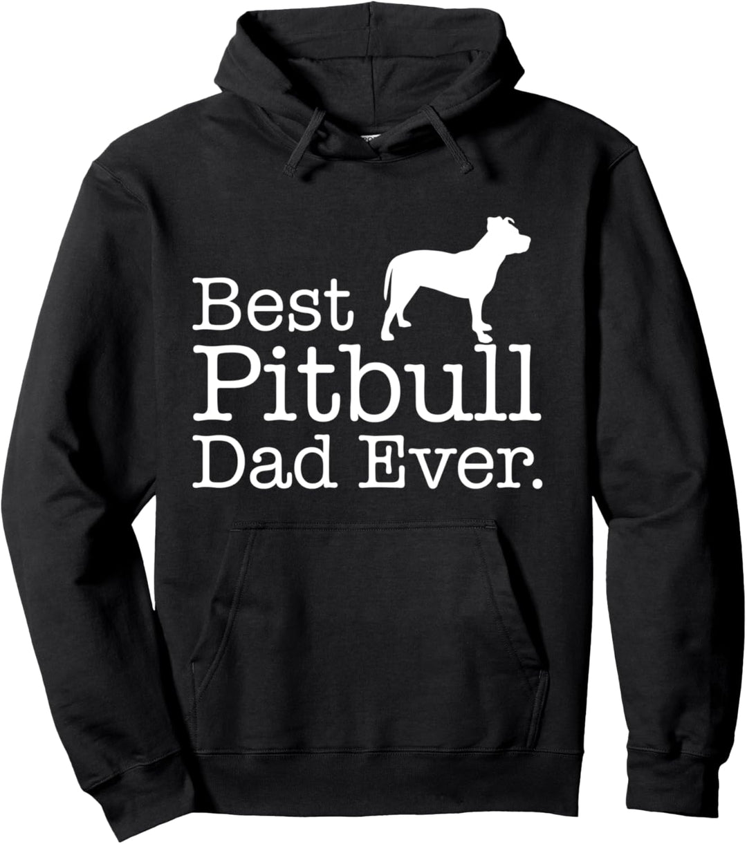 Pitbull Geschenke für Männer Bester Pitbull Papa Pitbull Pullover Hoodie
