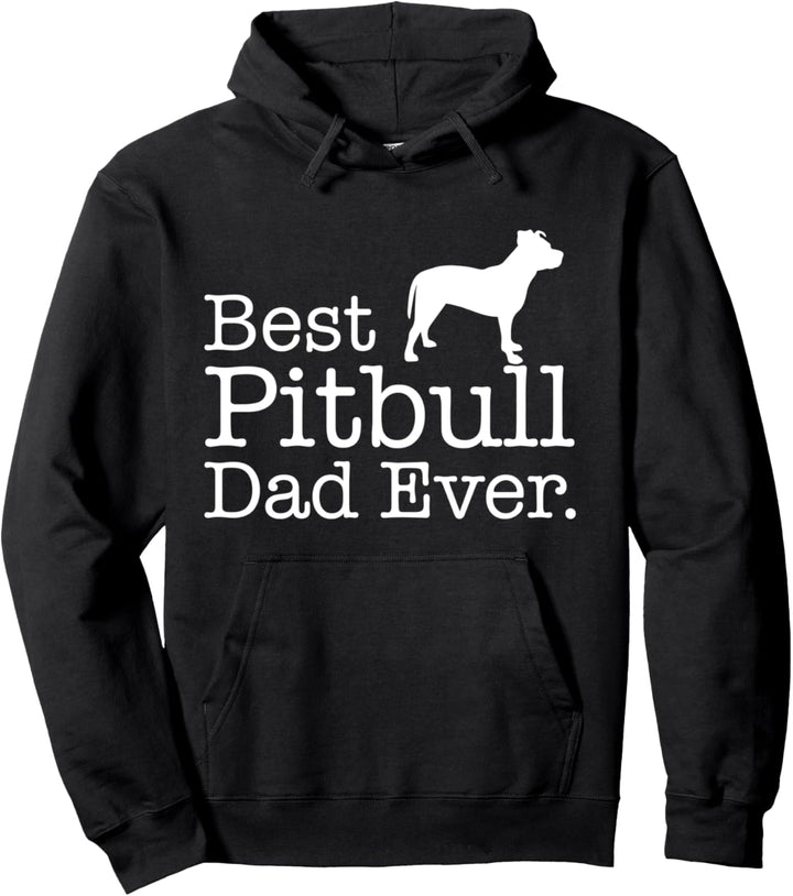 Pitbull Geschenke für Männer Bester Pitbull Papa Pitbull Pullover Hoodie