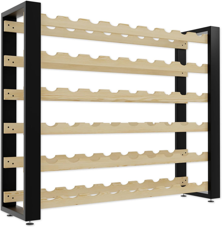 Lenmar Serie RW Weinregal aus Holz für Flaschen, LOFT, Flaschen, Wein, Flaschenregal, Kellerregal, R