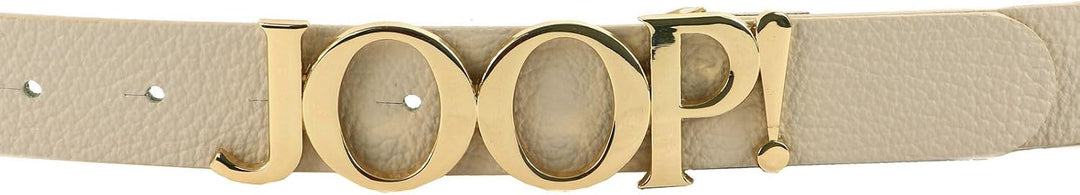 Joop! 3,0 CM Women's Cow Leather Belt W80 Cream
