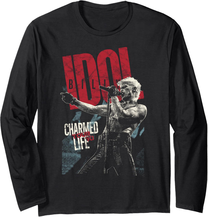 Billy Idol - Bezauberndes Leben Langarmshirt