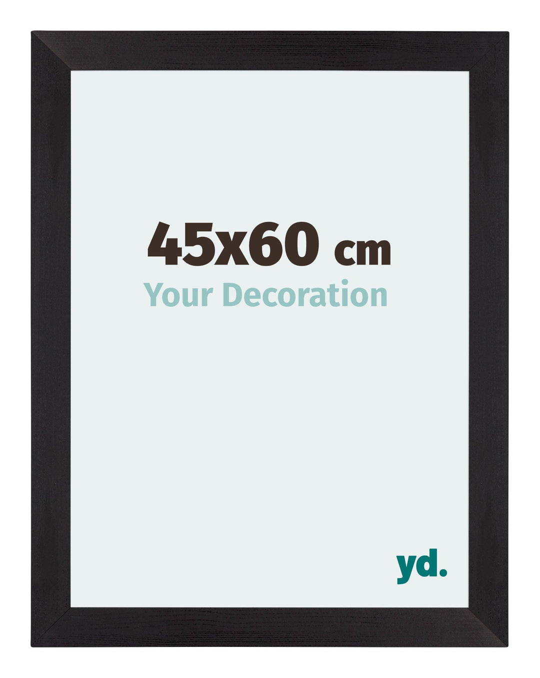 yd. Your Decoration - Bilderrahmen 45x60 cm - Bilderrahmen aus MDF mit Acrylglas - Antireflex - Ausg