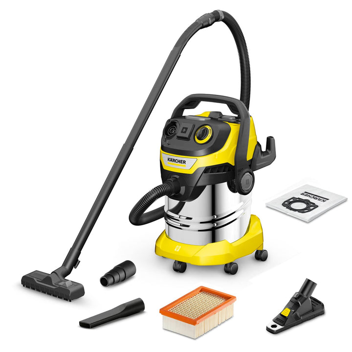 Kärcher Nass-/Trockensauger WD 5 P S V-25/5/22, Blasfunktion, Leistung: 1100 W, Edelstahlbehälter: 2