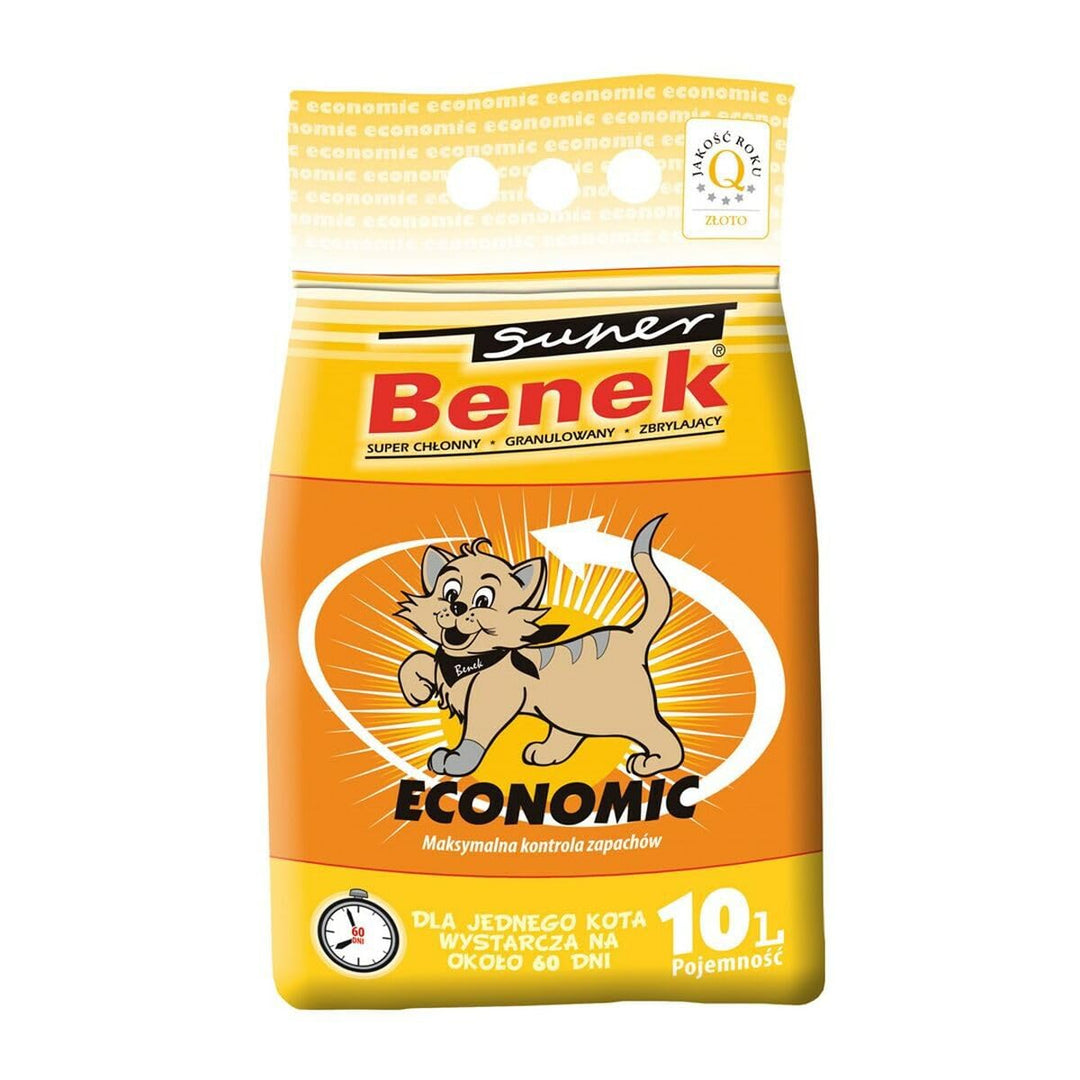 Super Benek 30L Economic Katzenstreu Klumpstreu Einstreu hohe Absorption