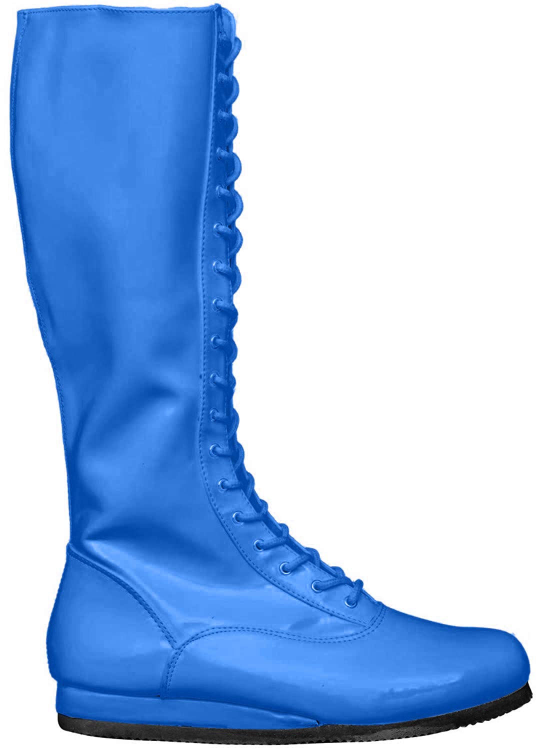 Wrestling Pro Kostüm Schuhe Blau Small, Blau Small
