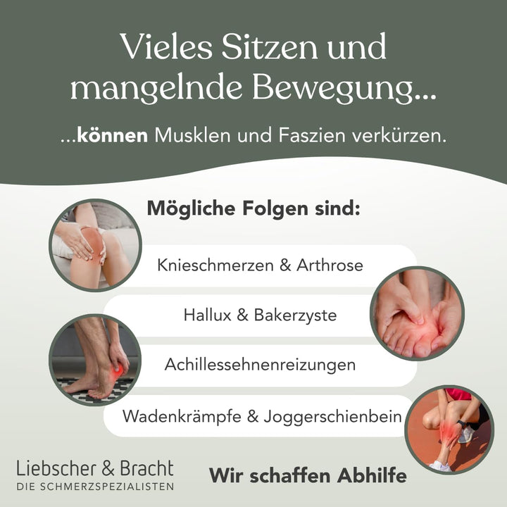 Liebscher & Bracht Knieretter: Wadendehner, Strecker für Fuss, Bein & Waden, die Lösung bei Achilles