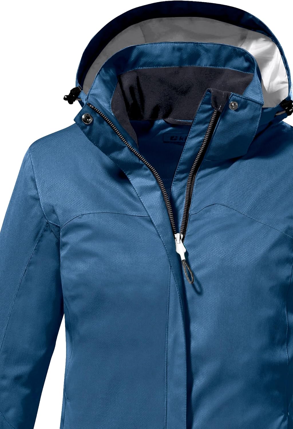 killtec Damen Funktionsjacke/Outdoorjacke mit abzippbarer Kapuze Kurzgrösse KOS 133 KG WMN JCKT dunk