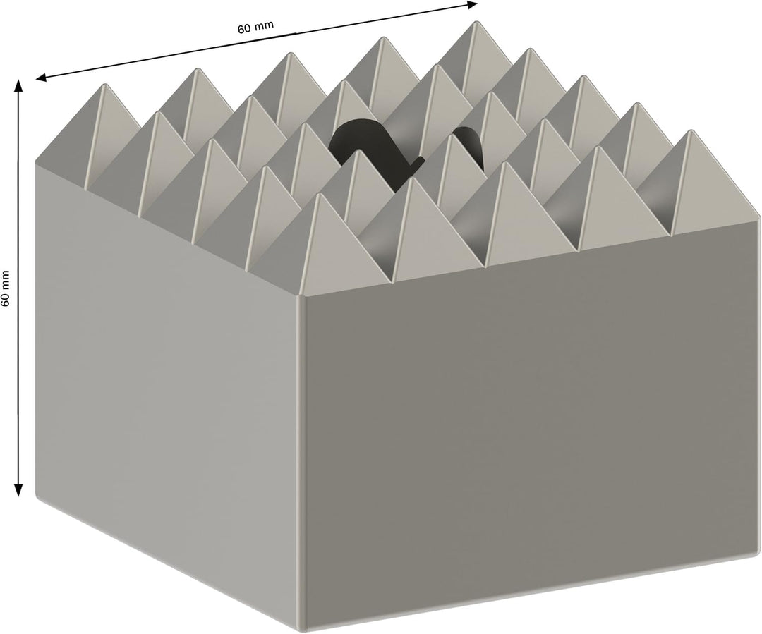 Bosch Professional Stockerplatte (60 x 60 mm, 5 x 5 Zähne), 5 X 5 Zähne