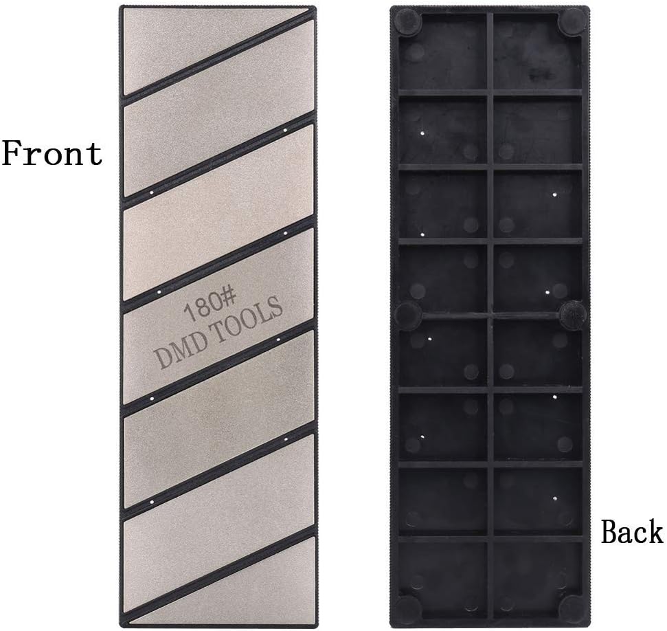 QZATACAEN Diamantschärfstein Diamantabflachungsstein Läppplatte Einseitig 180Grit Fixing Flattener 2