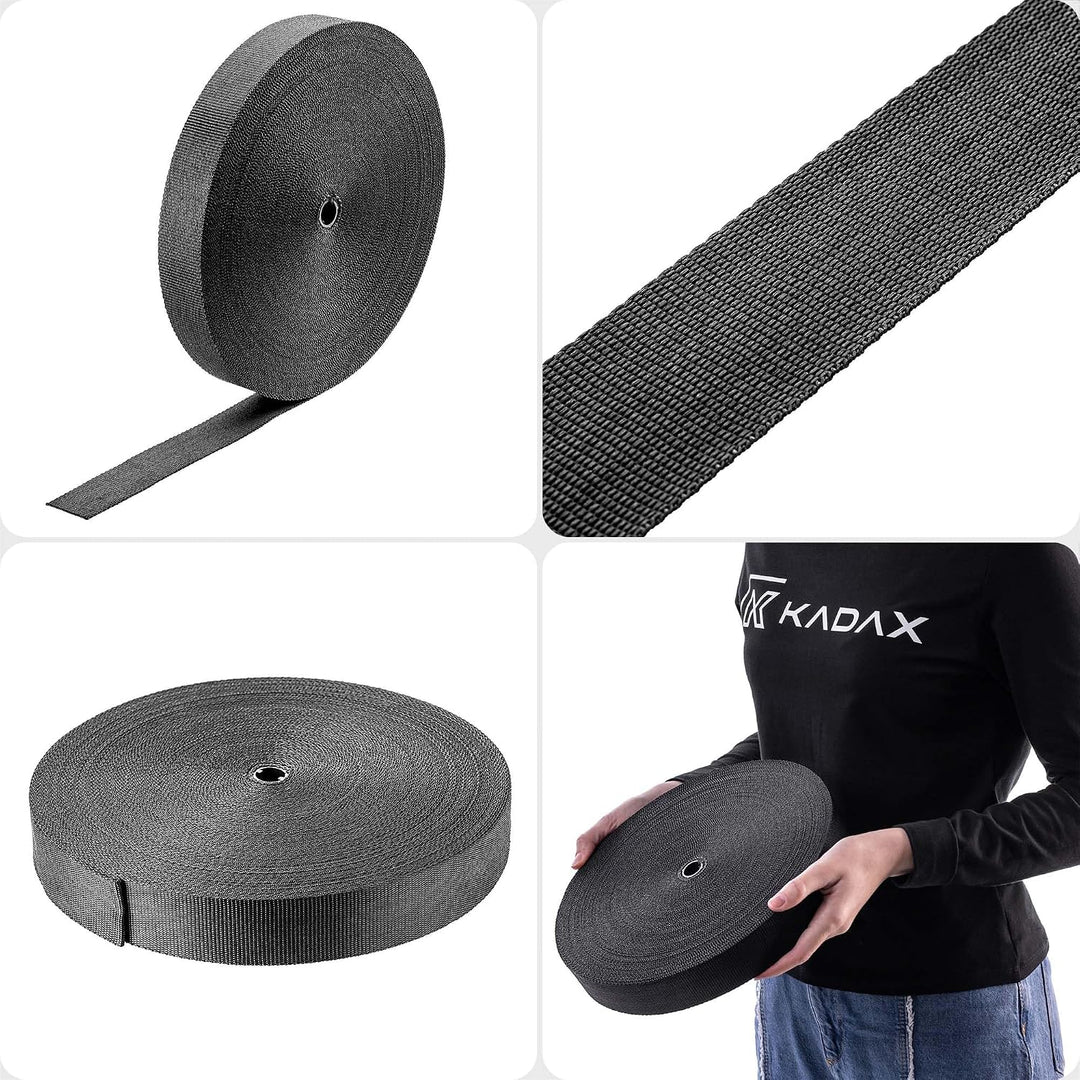 KADAX Baumbindeband 40mm x 50m, Bindeband zur sicheren Befestigung von Bäumen &amp; Sträuchern, Baumbind