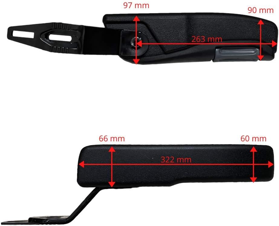 Profistop Primo Armlehne Links Neigungsverstellbar