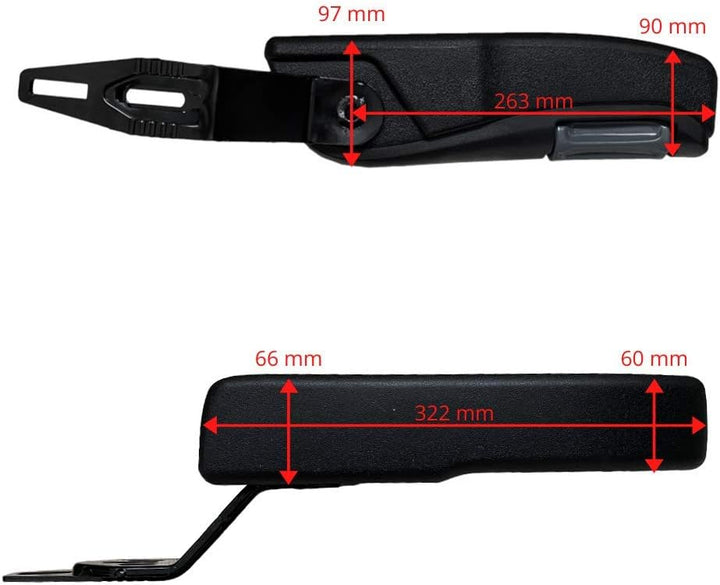 Profistop Primo Armlehne Links Neigungsverstellbar