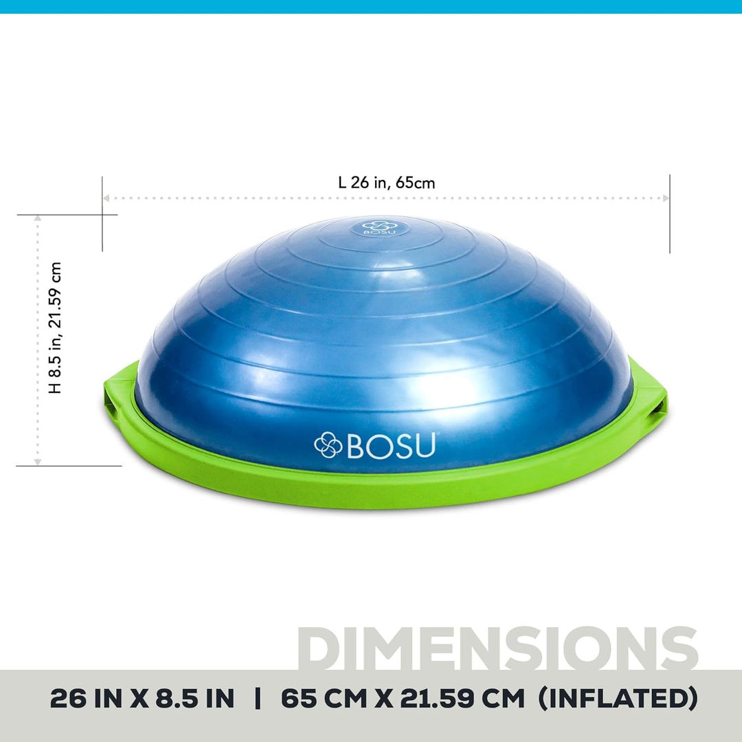 Bosu, Home Gym Equipment, The Original Balance Trainer, 66 cm Durchmesser blau / grün, blau / gr