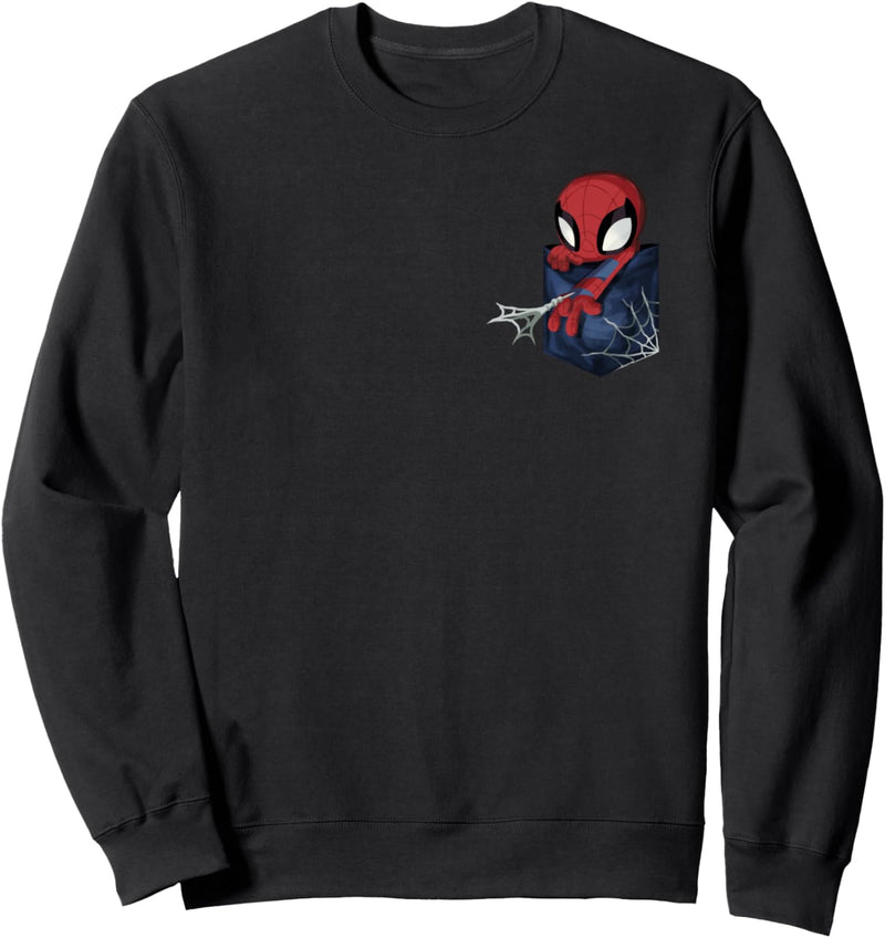 Marvel Spider-Man Left Chest Pocket Sweatshirt