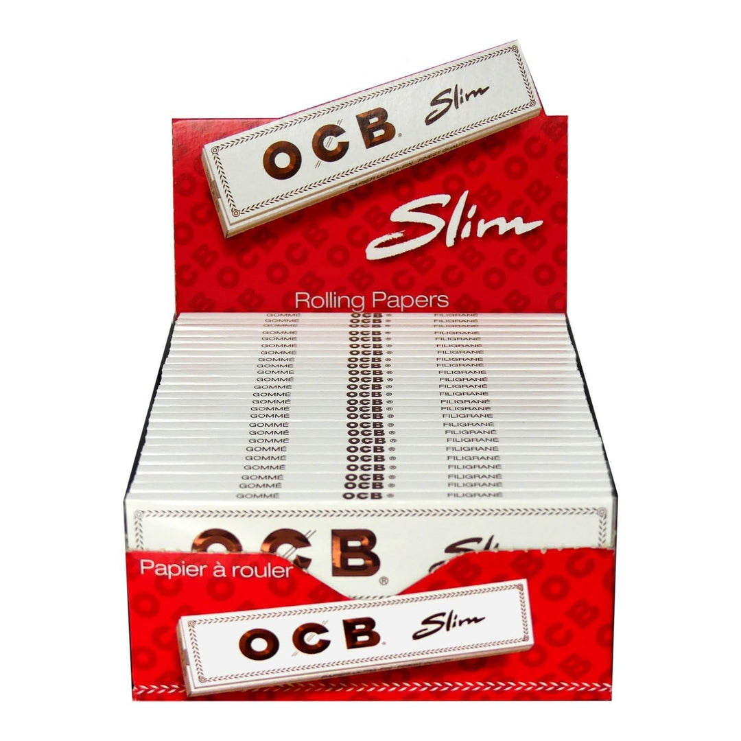 OCB 15434 slim langes Papier, weiss