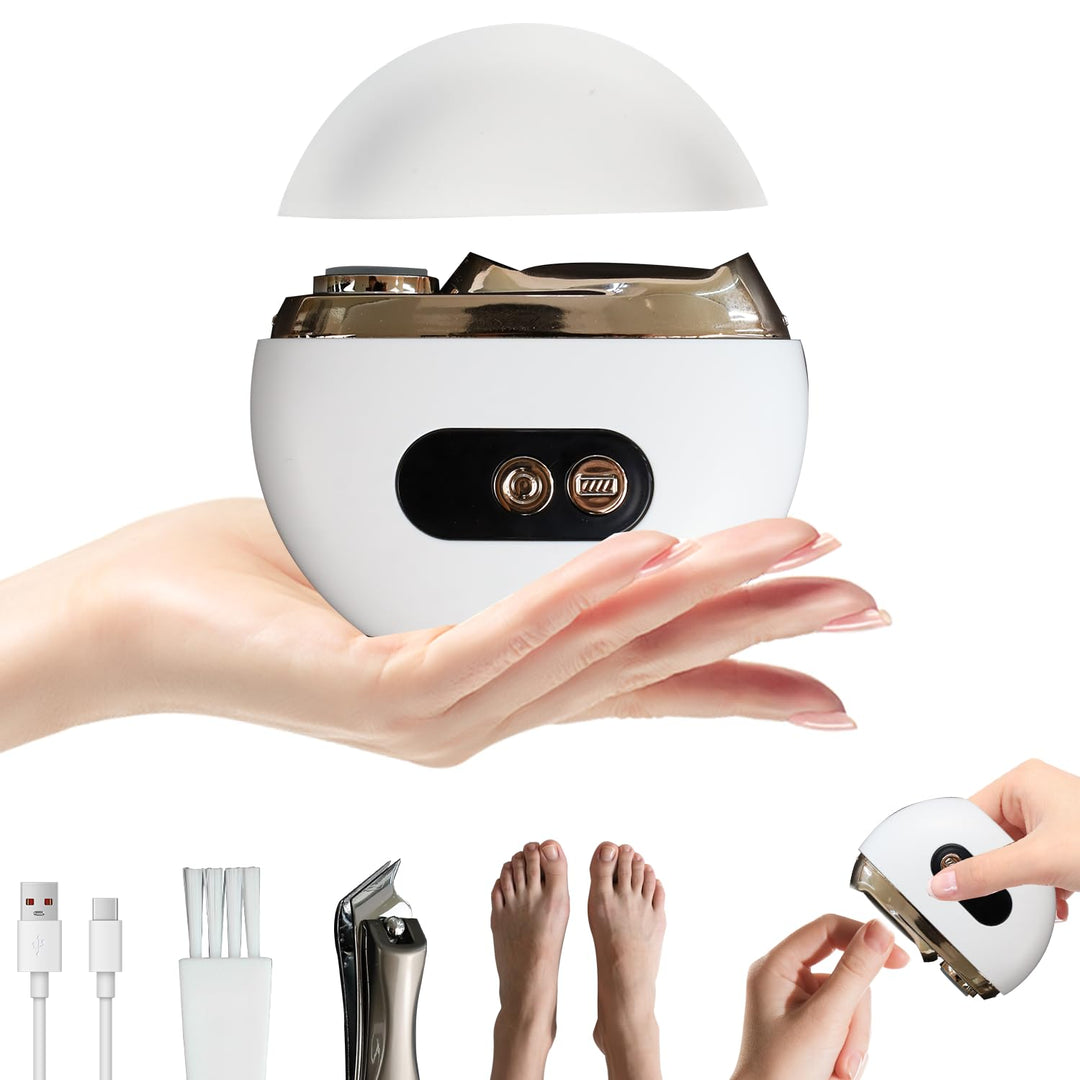 Elektrischer Nagelknipser, 2025 Verbessertes Nail Trimmer Beinhaltet 2 in 1 Electric Nail Clippers &