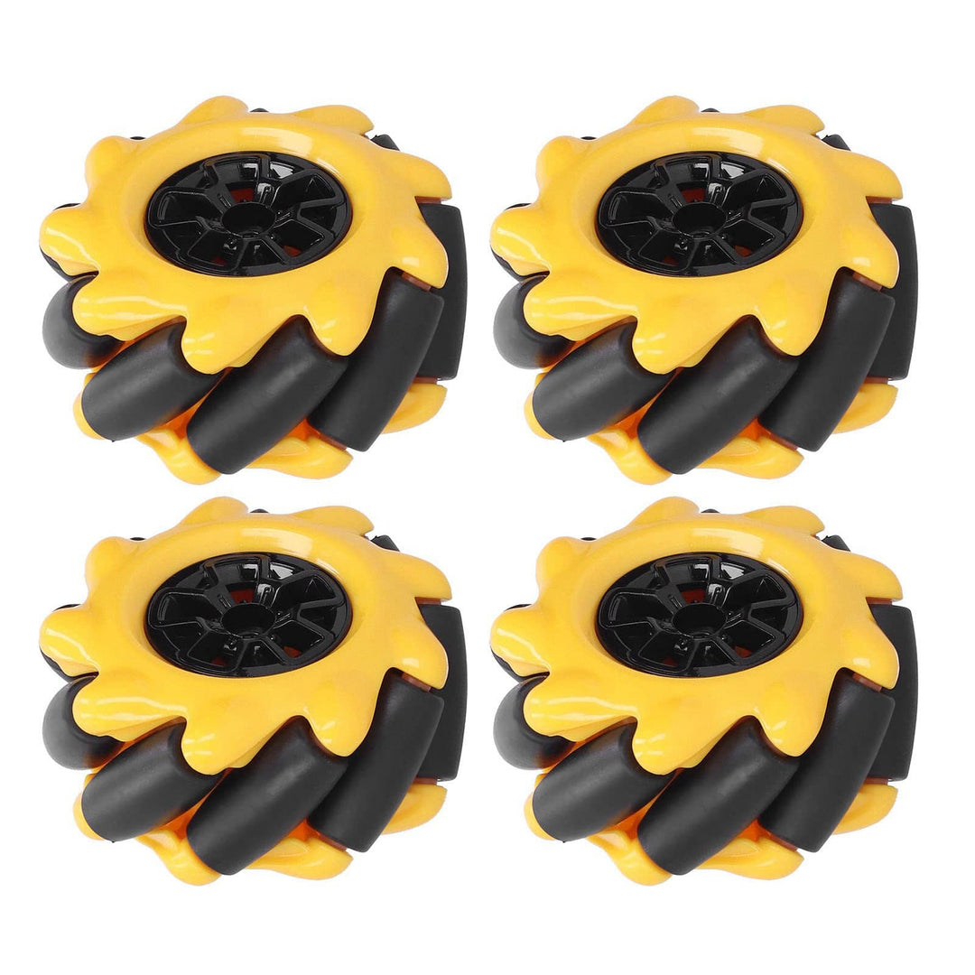 KIMISS Mecanum Wheel Smart, Teile Zubehör OmniDirectional Omnidirektionale Mecanum Roboterauto 8mm D