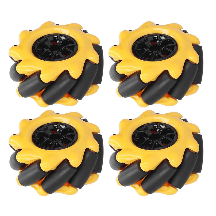 KIMISS Mecanum Wheel Smart, Teile Zubehör OmniDirectional Omnidirektionale Mecanum Roboterauto 8mm D