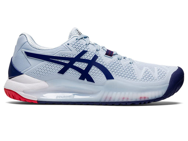 ASICS Damen Gel-Resolution 9Sneaker 39 EU Soft Sky Dive Blue, 39 EU Soft Sky Dive Blue