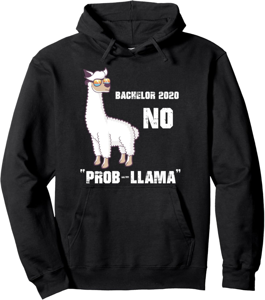 Bachelor 2020 No Problama Lama Alpaca Abschluss Kein Problem Pullover Hoodie