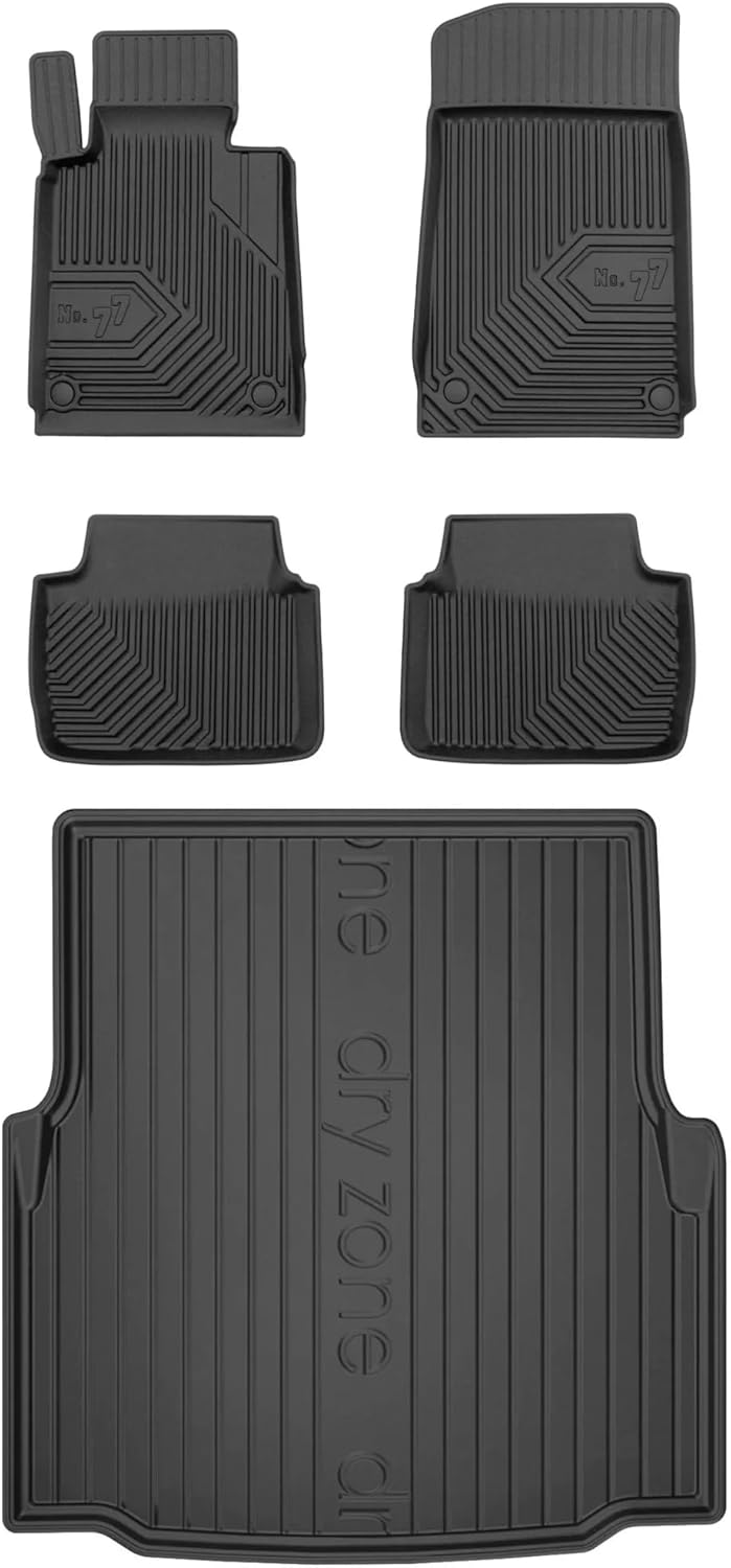 Satz Fussmatten und Gummimatte für BMW 3 E46 1998-2005