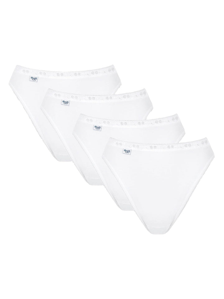 Sloggi Damen Slip (4er Pack) 48 Weiss, 48 Weiss