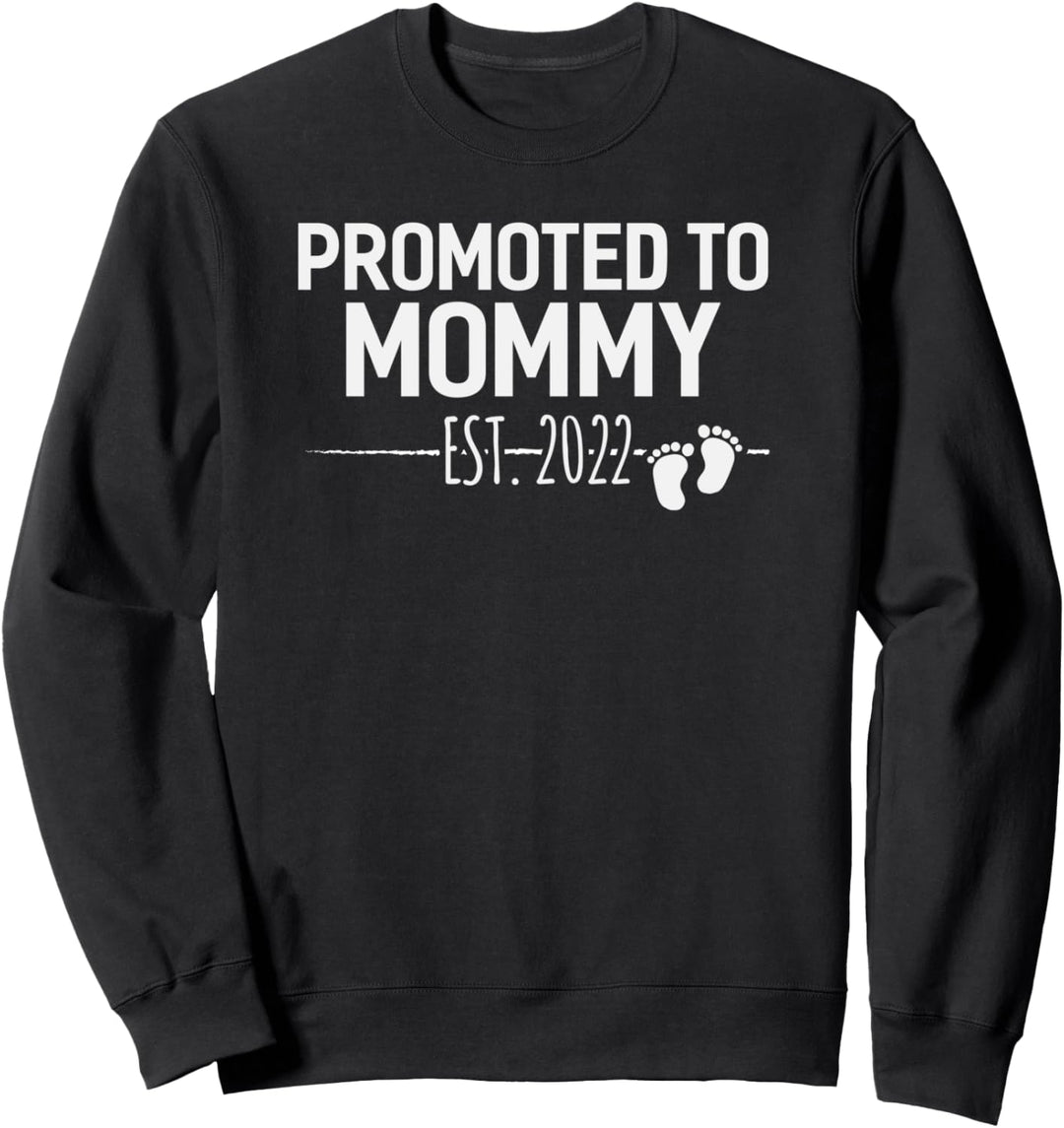 Mama 2022, Mutter werden Geschenk, Befördert zur Mami, Damen Sweatshirt