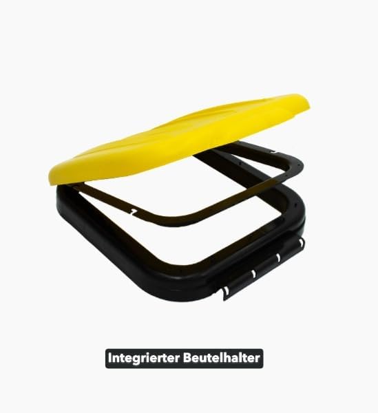 Müllsackständer 120 l, Müllsackhalter, Ständer für Müllsäcke, Abfalltrenner Müllbeutelhalter rostfre