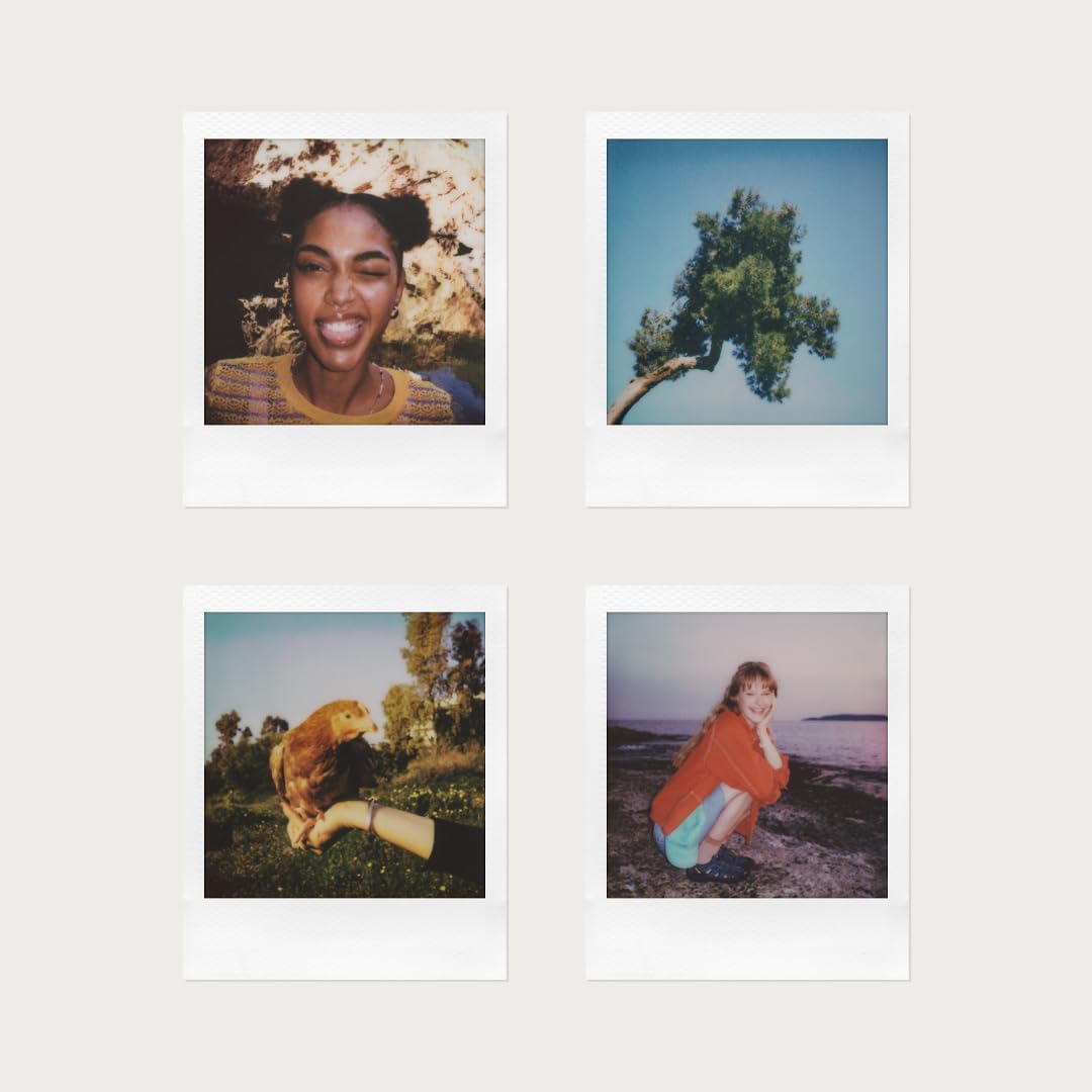 Polaroid Go Generation 3 – Mini Instant Film Kamera – weiss (9191) – nur kompatibel mit Go Film, Wei