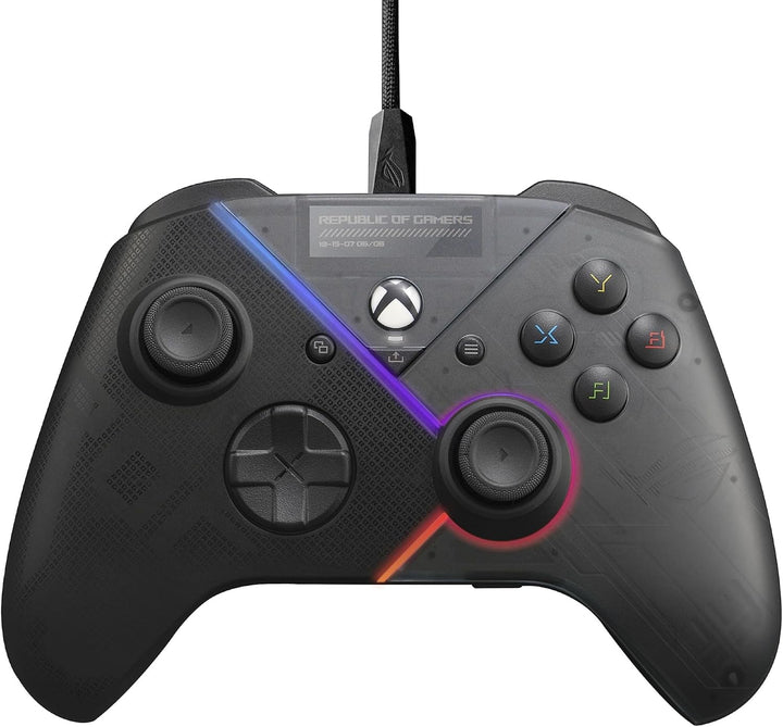 ASUS ROG Raikiri PC Controller (einstellbare Trigger und Joystick-Empfindlichkeit, Tasten auf der Rü
