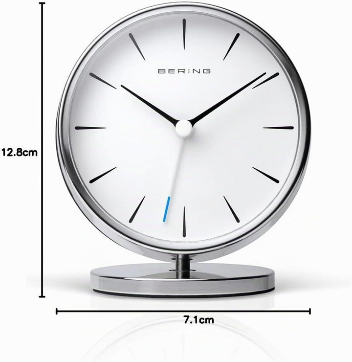 BERING Damen und Herren Alarmclock Quarz Movement - Home Decor Collection mit Kunststoff Glas 90096-