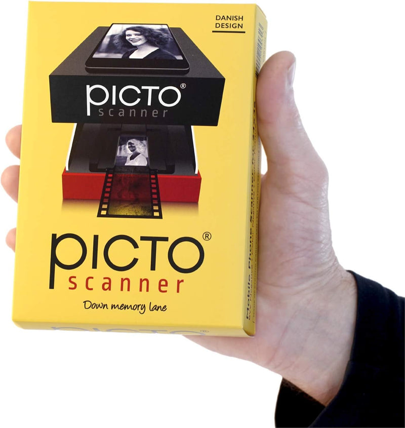 PictoScanner – Scannen und Speichern Ihrer 24x36 mm Negative und Dias mit Ihrer Smartphone-Kamera. D