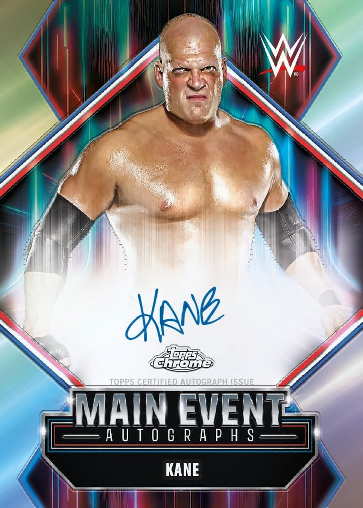 2026 Topps Chrome® WWE - Vorteilsbox (enthält 4 Karten pro Packung, 7 Packungen pro Box mit 3 exklus