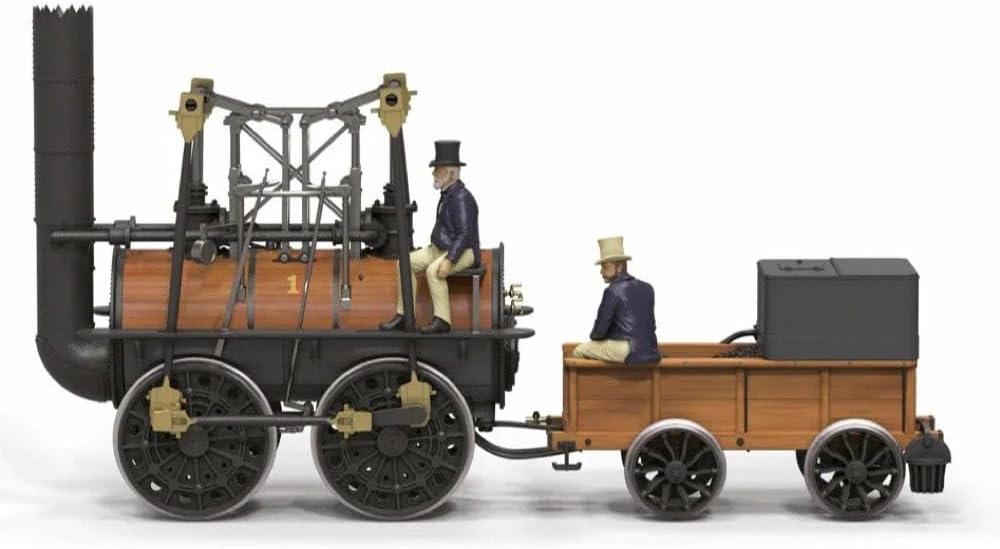 Hornby R30445 Die Geburt der Eisenbahn – 200-jähriges Jubiläumszugset – Lokomotive Rocket Lion