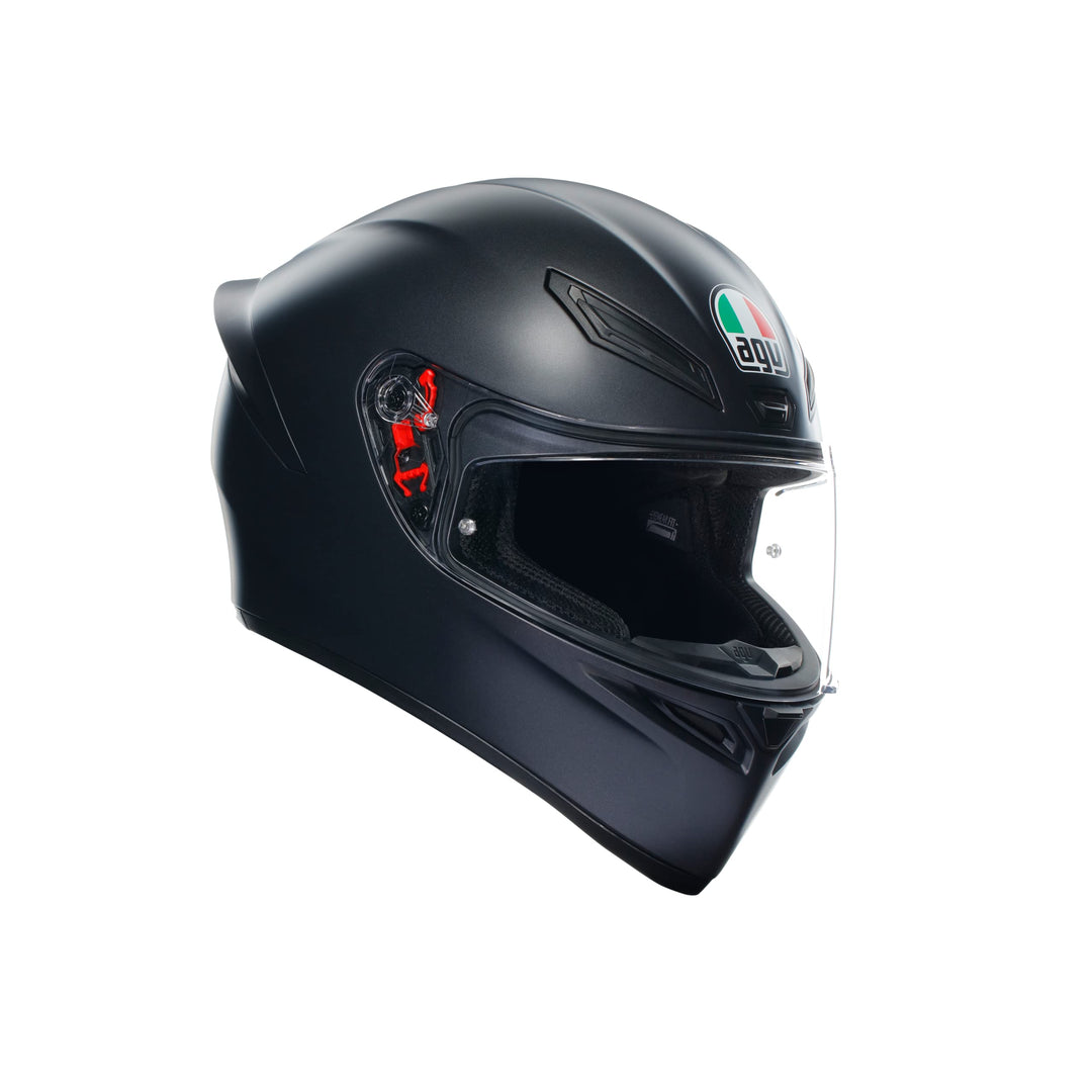 AGV - K1 S E2206, Motorrad Helm, ECE Vollvisier Motorradhelm, Racing Style mit Aerodynamischem Spoil