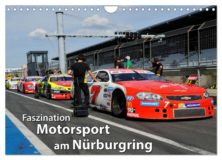 Faszination Motorsport am Nürburgring (Wandkalender 2026 DIN A4 quer), CALVENDO Monatskalender: Acti