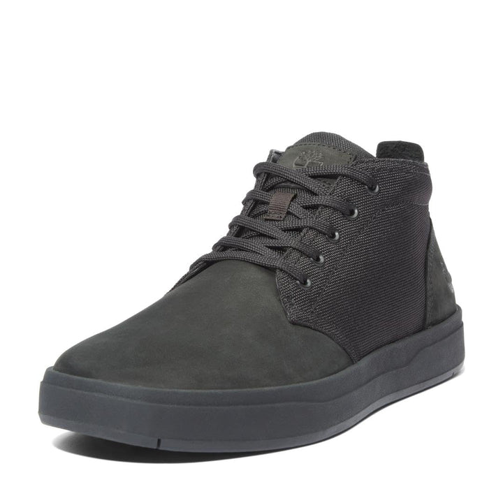 Timberland Herren Davis Square F/L Chukka Trainers and Sneakers Shoes 41.5 EU Schwarz, 41.5 EU Schwa