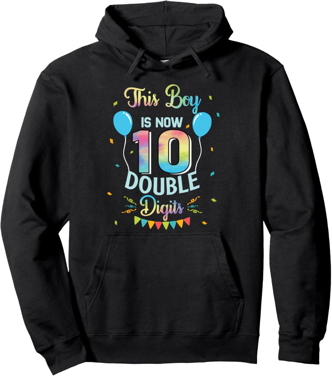 Dieser Junge ist jetzt zweistellig 10. Geburtstag Junge 10 Pullover Hoodie