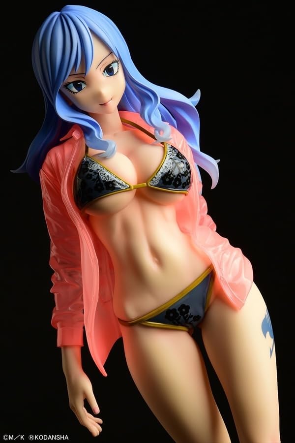 Orcatoys Fairy Tail Jubia Lokser Gravure Style Black Bikini 1:6 Scale PVC Figure