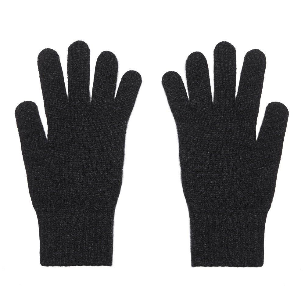 Oxfords Cashmere Damen Handschuhe 100% Kaschmir, Anthrazit