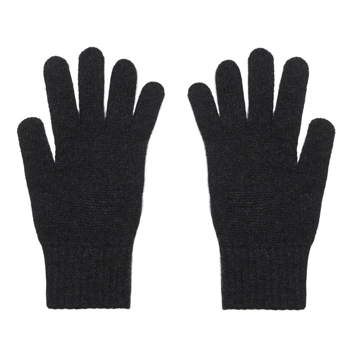 Oxfords Cashmere Damen Handschuhe 100% Kaschmir, Anthrazit