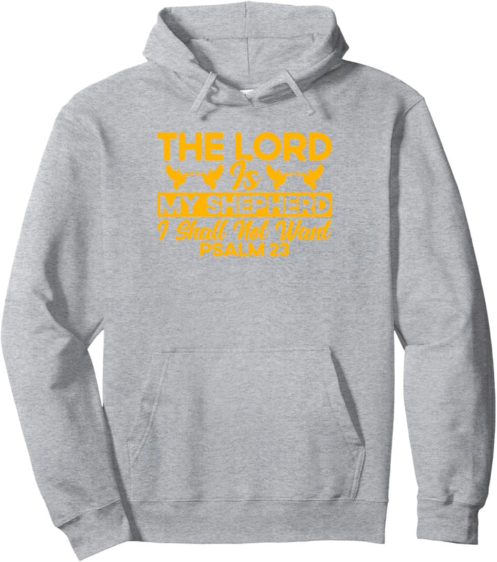 Christlich Bibelvers Psalm 23 Taube Pullover Hoodie